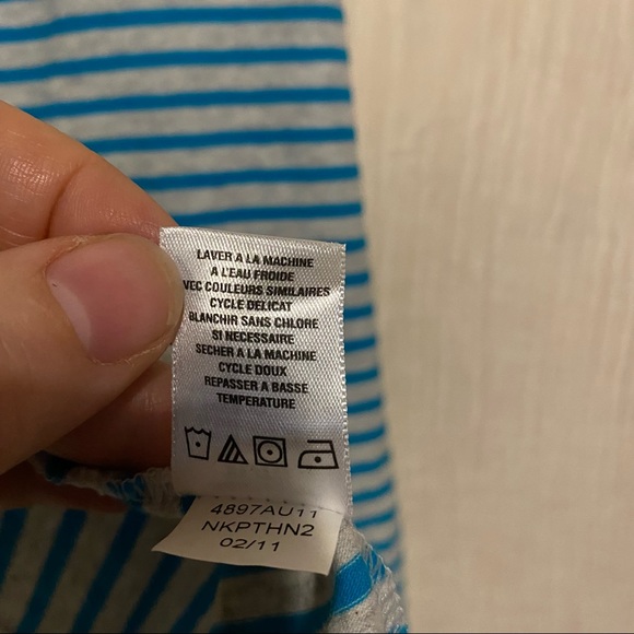 Aeropostale striped jersey knit lined tank top - Picture 6 of 8